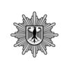 Das Logo der Deutschen Bundespolizei. Es zeigt den Bundesadler auf einem sternförmigen Hintergrund.